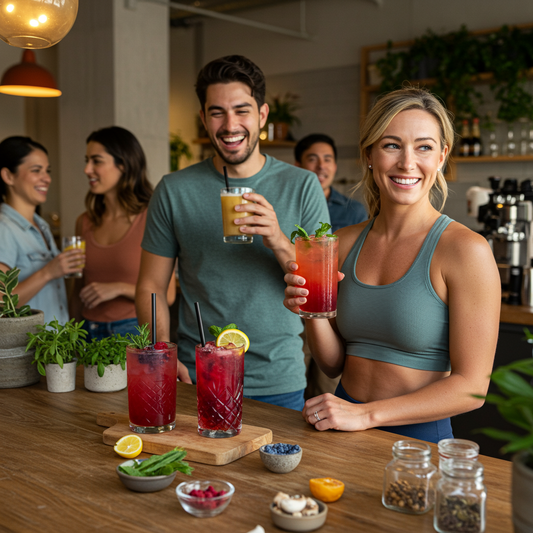 Wellness Revolution Nonalcoholic Hemp CBD Mushroom Drinks