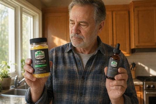 CBD Gummies vs. CBD Oil: Which Is Better for Seniors? — Wholesale Hemp Farms
