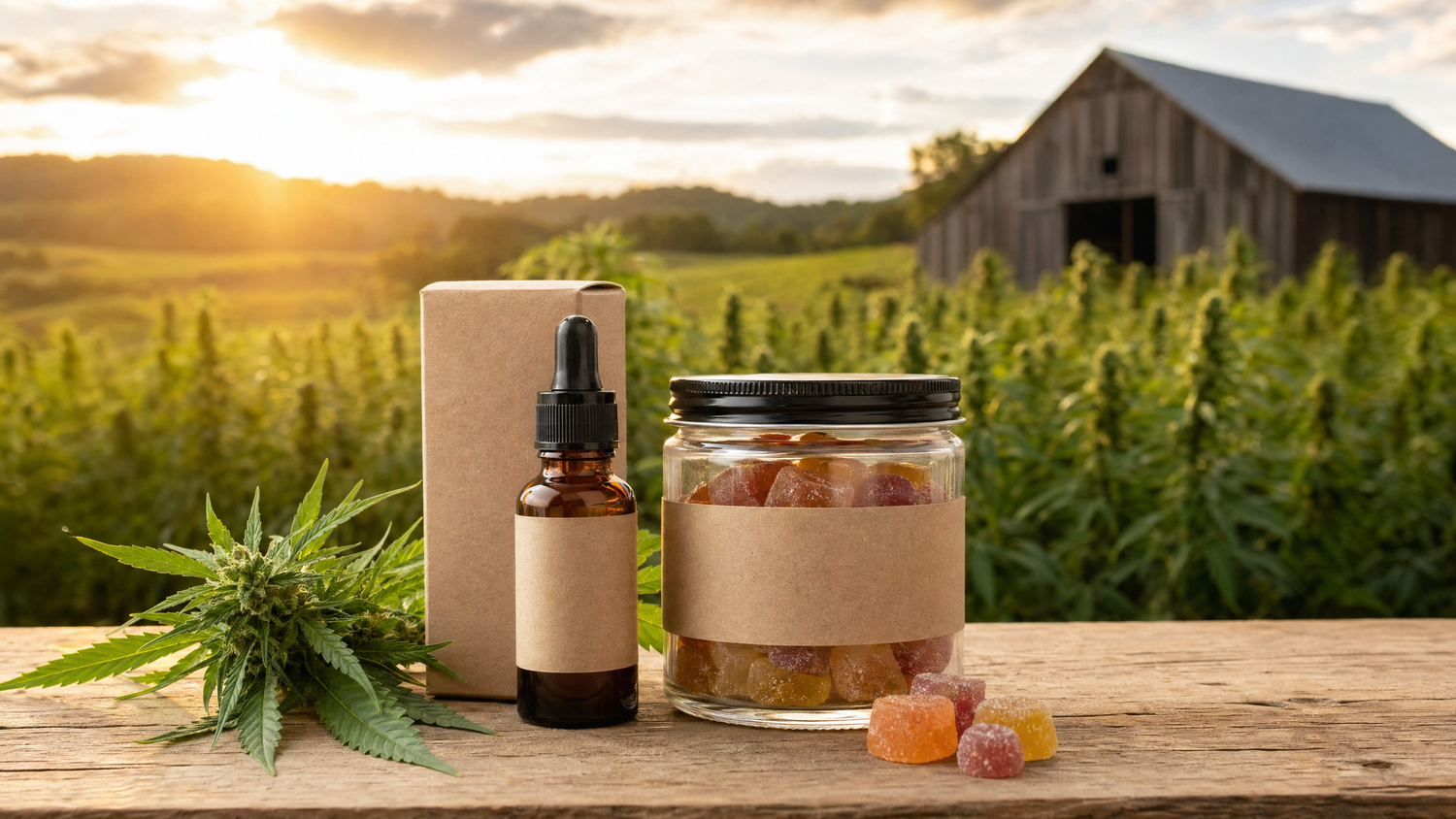 USDA Organic CBD products from Wholesale Hemp Farms Kentucky