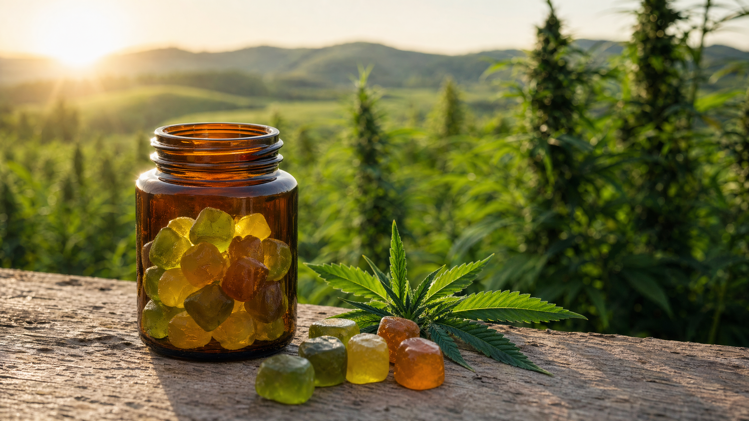 CBD gummies from USDA Organic Kentucky hemp farm