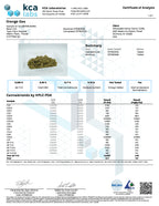Orange Gas hemp flower