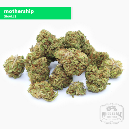 Mothership Smalls — CBD hemp flower smalls grown on USDA Organic Kentucky farm | Wholesale Hemp Farms