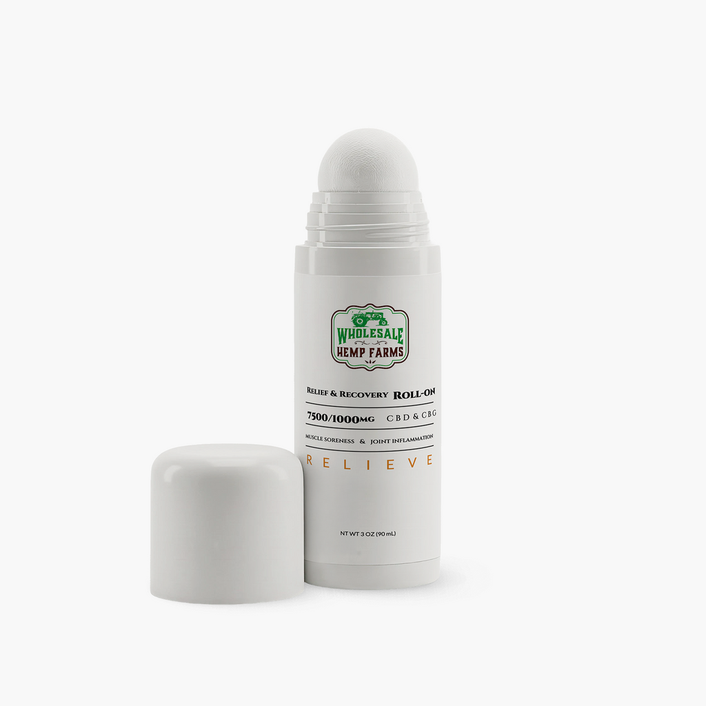 Full spectrum CBD and CBG roll-on — Kentucky grown hemp topical, no synthetics