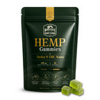 5 mg Delta 9 THC gummies with CBD, hemp-derived, Wholesale Hemp Farms package