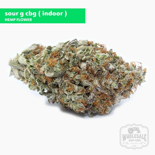 Indoor Sour G Sativa CBG Hemp Flower